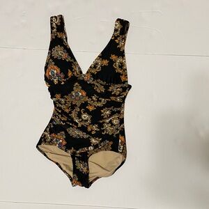 J. Crew Women’s Onepiece Swimsuit with Paisley Pattern